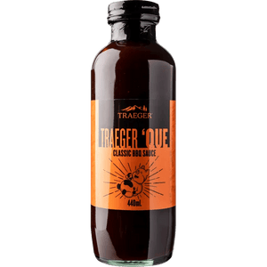 Traeger BBQ Sauce - Traeger Que, 440ml - grillstir.comTraeger BBQ Sauce - Traeger Que, 440mlTraegergrillstir.com