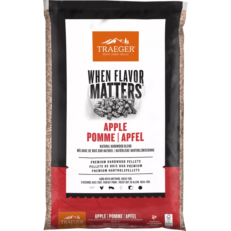 Traeger Pellets, Apfel 9kg - grillstir.comTraeger Pellets, Apfel 9kgTraegergrillstir.com