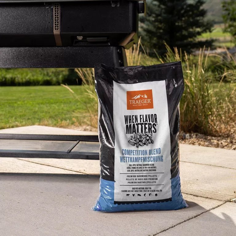 Traeger Pellets, Competition Blend 9kg - grillstir.comTraeger Pellets, Competition Blend 9kgTraegergrillstir.com