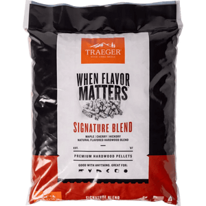 Traeger Pellets, Signature Blend 9kg - grillstir.comTraeger Pellets, Signature Blend 9kgTraegergrillstir.com