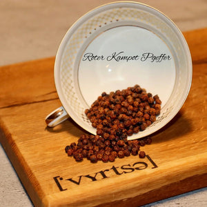 ['Vyrtse] roter Kampot Pfeffer, 50g - grillstir.com['Vyrtse] roter Kampot Pfeffer, 50gLebensmittel['Vyrtse]grillstir.com