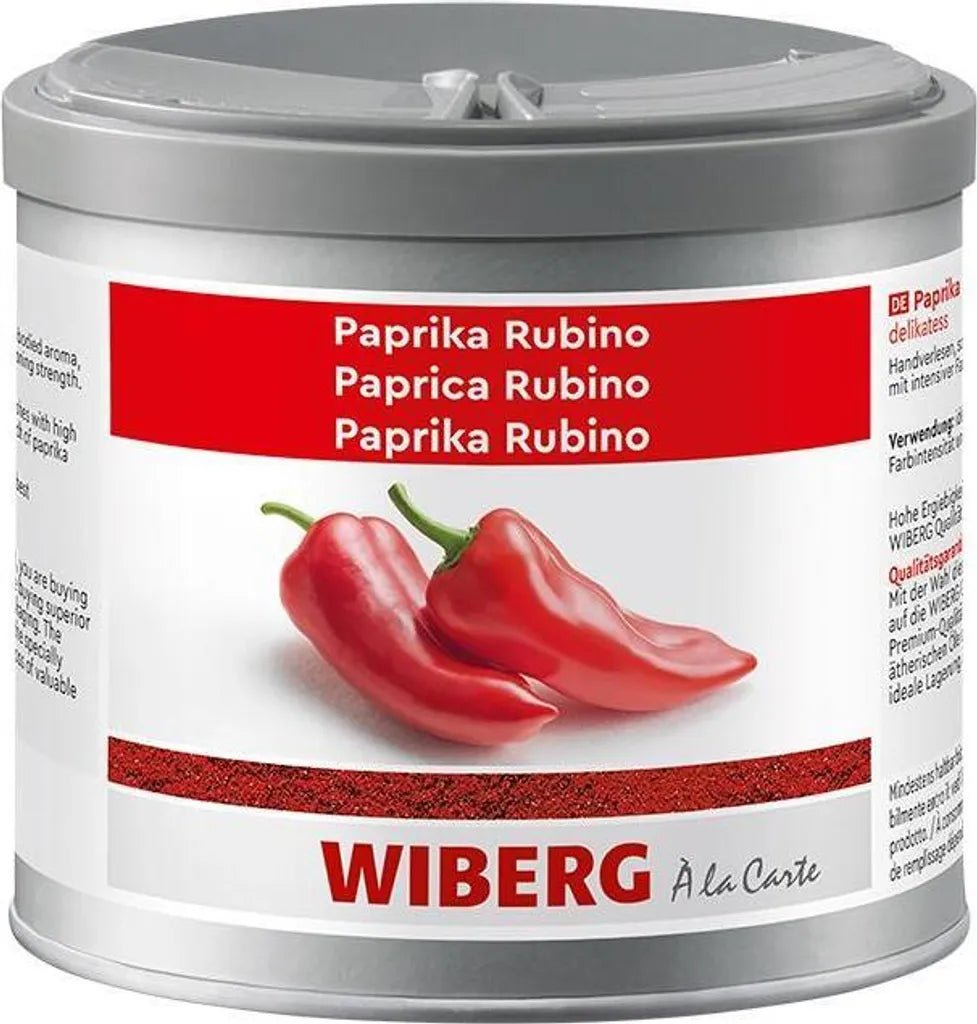 Wiberg Paprika Rubino, delikatess. 270g - grillstir.comWiberg Paprika Rubino, delikatess. 270gWiberggrillstir.com