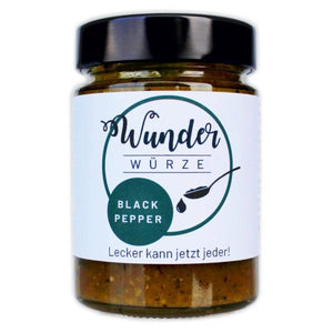 Wunderwürze, Black Pepper, 165g Glas - grillstir.comWunderwürze, Black Pepper, 165g GlasLebensmittelEatventuregrillstir.com