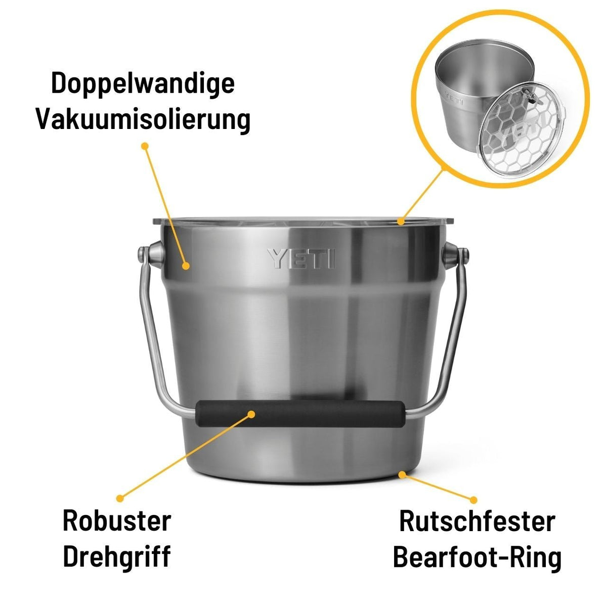 YETI Rambler Getränkekübel, 7,6 Liter, Edelstahl - grillstir.comYETI Rambler Getränkekübel, 7,6 Liter, EdelstahlYETIgrillstir.com