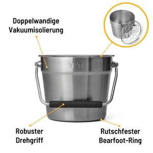 YETI Rambler Getränkekübel, 7,6 Liter, Edelstahl - grillstir.comYETI Rambler Getränkekübel, 7,6 Liter, EdelstahlYETIgrillstir.com
