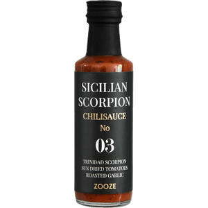 Zooze Chilisauce No. 03 Sicilian Scorpion - grillstir.comZooze Chilisauce No. 03 Sicilian ScorpionZoozegrillstir.com