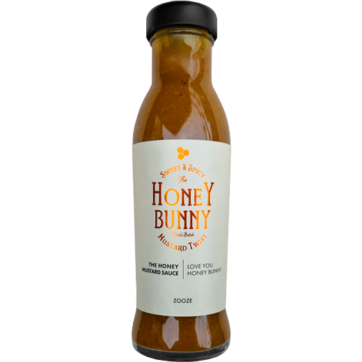 Zooze Honey Bunny Mustard Twist - Honig Senf Sauce, 280ml - grillstir.comZooze Honey Bunny Mustard Twist - Honig Senf Sauce, 280mlZoozegrillstir.com